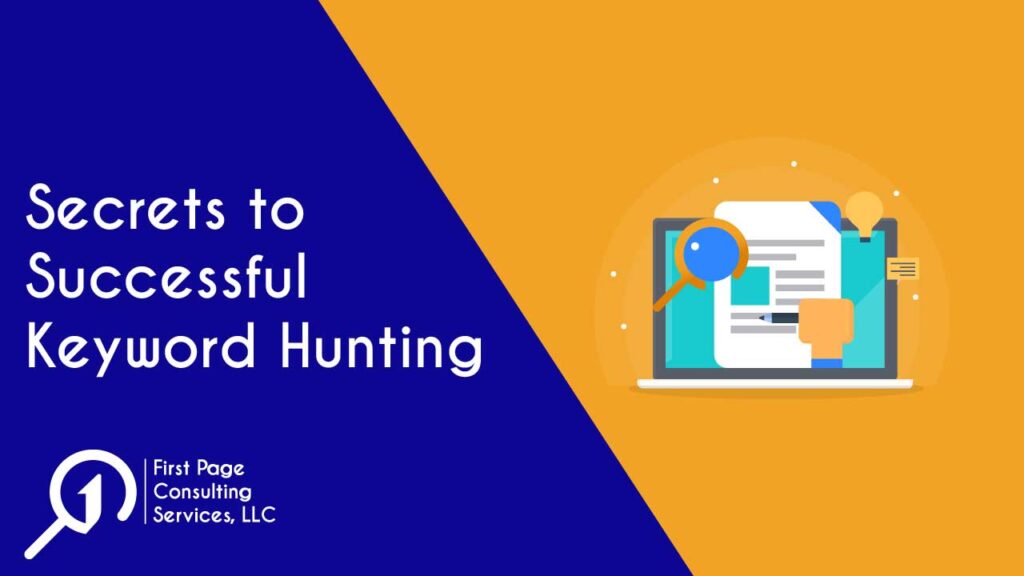 secrets to successful keyword hunting blog cover